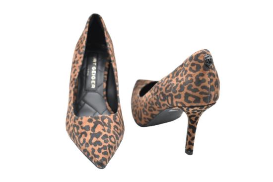 25FW 커트가이거 힐/펌프스 KENSINTON COURT Brown - KURT GEIGER