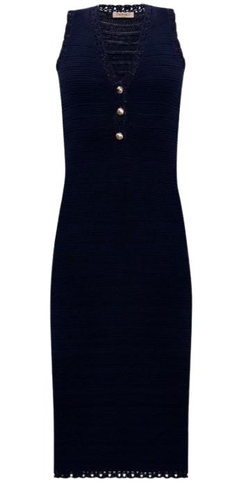 26SS 트윈셋 미디 원피스 261TP3073 S2131413172 Blue night