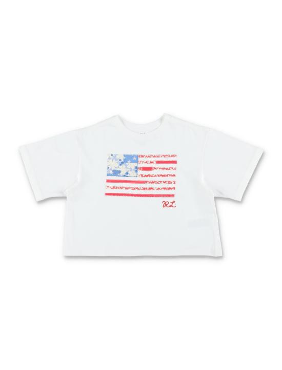 26SS [키즈] 폴로 랄프로렌 티셔츠 A11751 001 Bianco