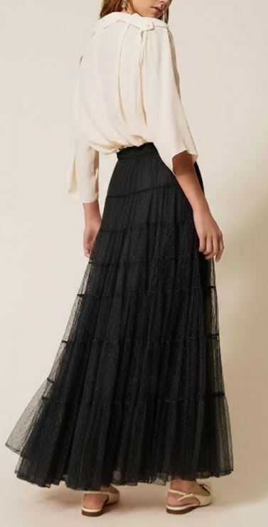 26SS 트윈셋 미디 스커트 261TP2773 S1528900006 Black - TWINSET