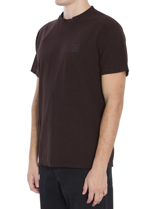 25FW 스톤 아일랜드 반팔 티셔츠 K2S152100034S0F11 Brown - STONE ISLAND