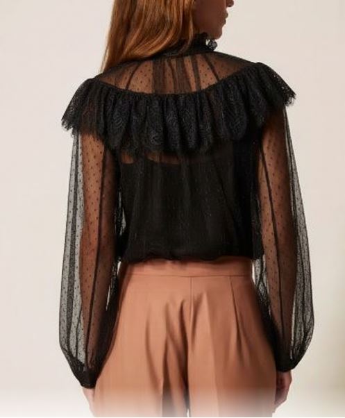 26SS 트윈셋 블라우스 261TP2772 S1528900006 Black - TWINSET