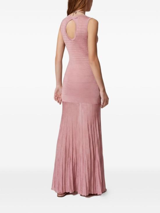 26SS 트윈셋 미디 원피스 261TP3123 S2135613373 Cashmere rose lurex - TWINSET