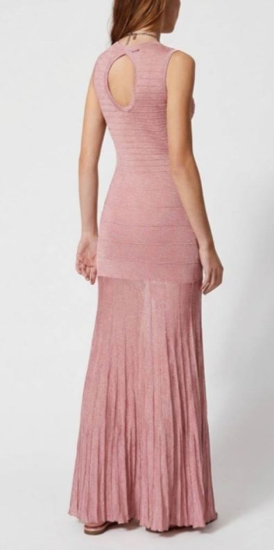 26SS 트윈셋 미디 원피스 261TP3123 S2135613373 Cashmere rose lurex - TWINSET