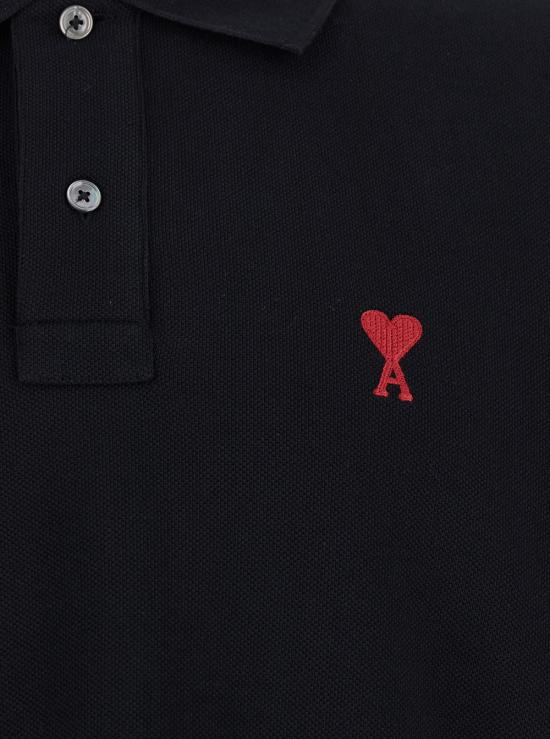 26SS 아미 폴로 티셔츠 BFUPL001760001 Black - AMI