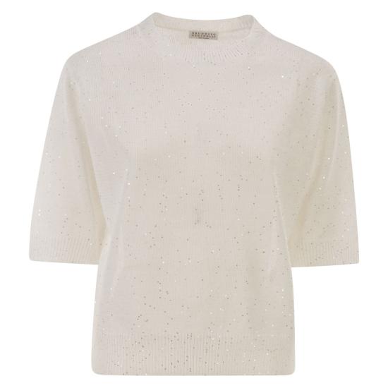 26SS 브루넬로 쿠치넬리 스웨터 MDT746400 WHITE