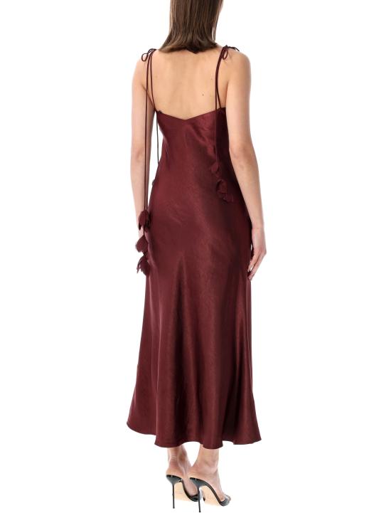 26SS 셀프 포트레이트 미디 원피스 RS26218MBU BURGUNDY Viola - SELF PORTRAIT