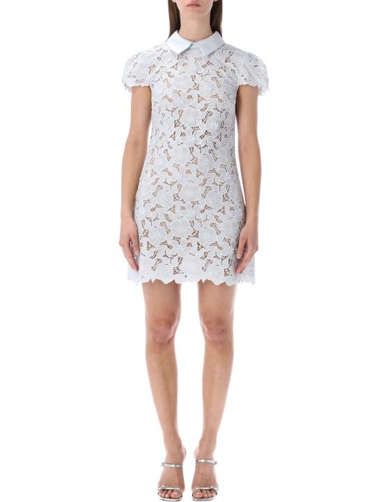 26SS 셀프 포트레이트 미디 원피스 RS26171SBL BLUE Blu