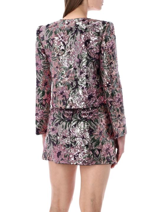 26SS 셀프 포트레이트 수트 자켓 RS26075JAMU MULTI Rosso - SELF PORTRAIT