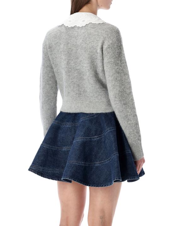 26SS 셀프 포트레이트 스웨터 RS26123CGR GREY Grigio - SELF PORTRAIT