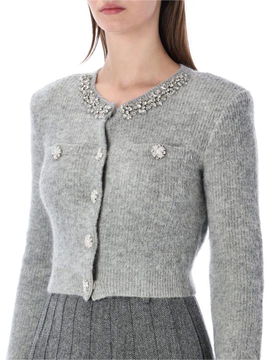 26SS 셀프 포트레이트 스웨터 RS26123CBGR GREY Grigio - SELF PORTRAIT