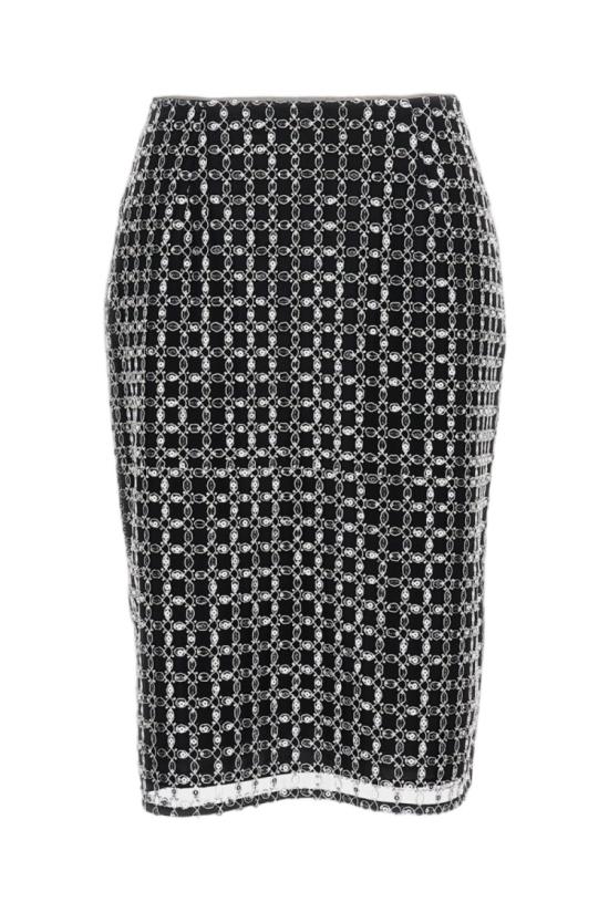 26SS 로테이트 바이 크리스텐슨 미디 스커트 115453100100 Black