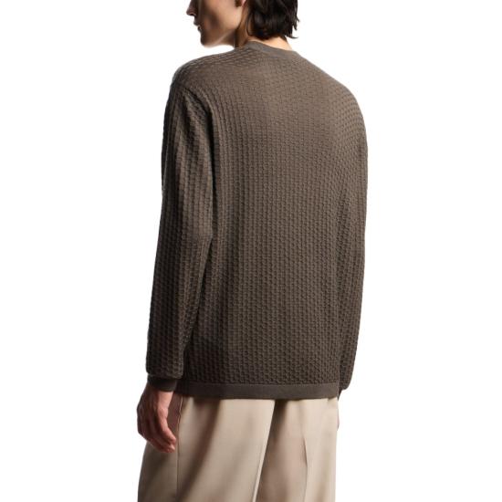 26SS 엠포리오 아르마니 스웨터 EM004602 AF23553 6021 Brown - EMPORIO ARMANI