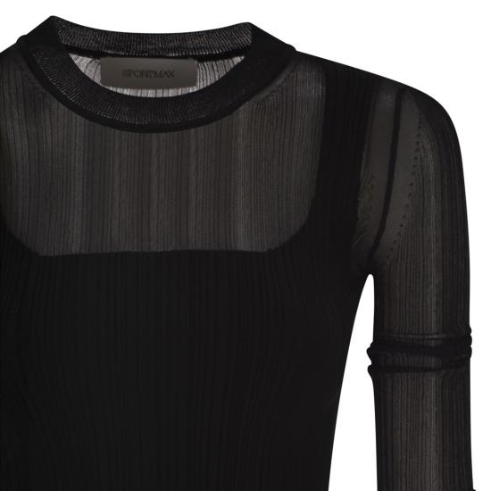26SS 스포트막스 폴로 티셔츠 2612361071600 BLACK - SPORTMAX