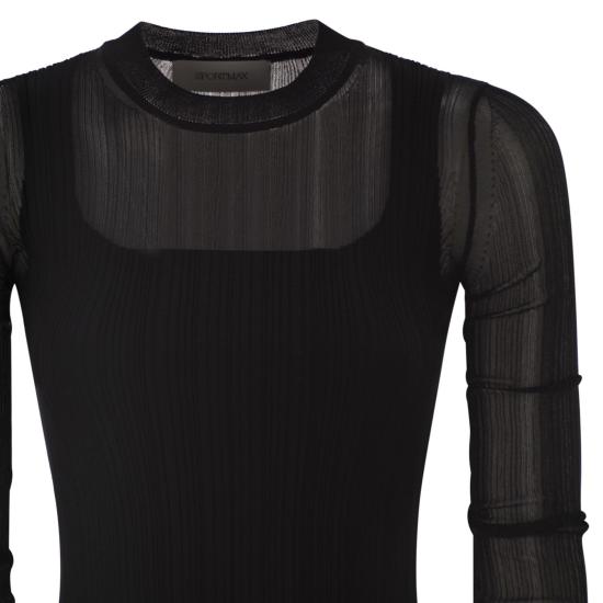 26SS 스포트막스 미디 원피스 2612321031600 BLACK - SPORTMAX