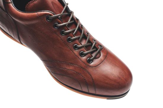 25SS 판토폴라도로 스니커즈 FMSM0000 Brown - PANTOFOLA D'ORO