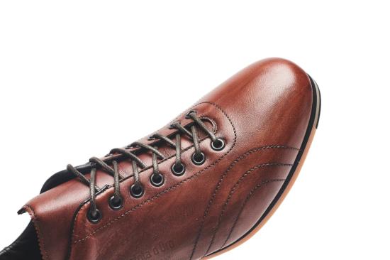 25SS 판토폴라도로 스니커즈 FMSM0000 Brown - PANTOFOLA D'ORO