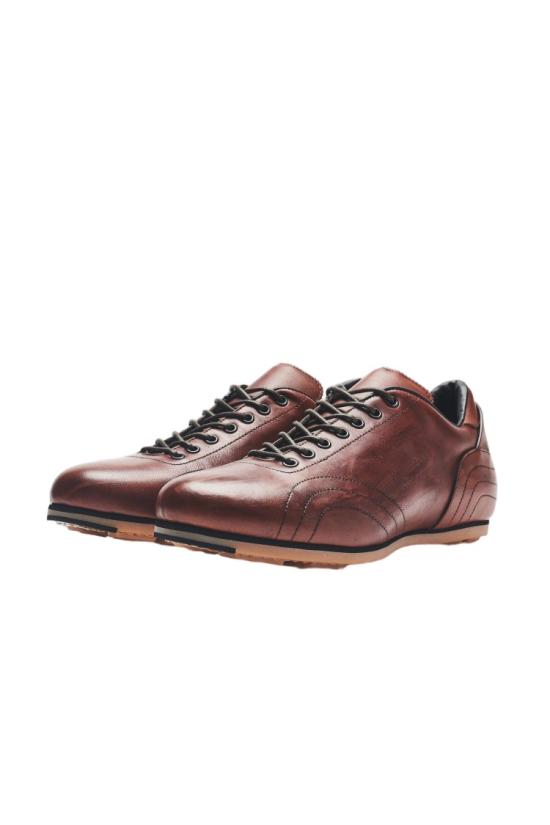 25SS 판토폴라도로 스니커즈 FMSM0000 Brown - PANTOFOLA D'ORO
