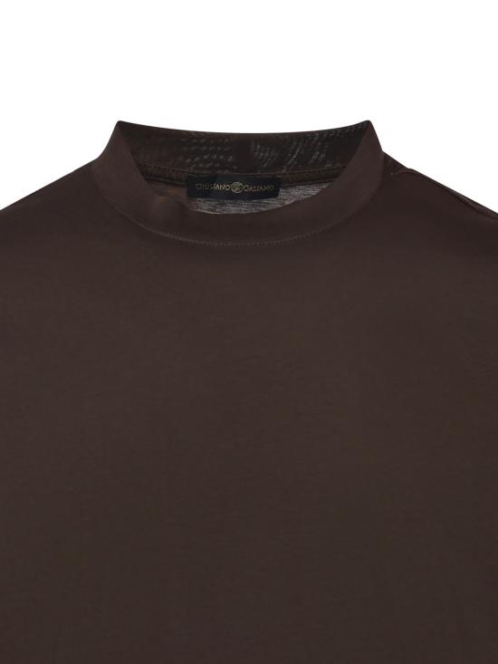 25FW 줄리아노 갈리아노 반팔 티셔츠 AIGUE MORO DARK BROWN - GIULIANO GALIANO