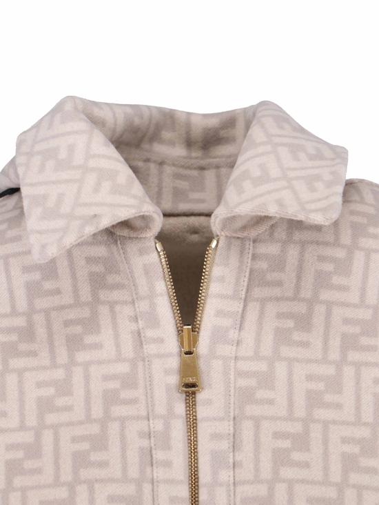 26SS 펜디 자켓 FJ7696 A5HD F1MYZ White - FENDI