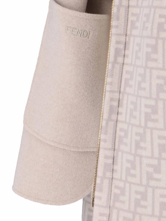 26SS 펜디 자켓 FJ7696 A5HD F1MYZ White - FENDI