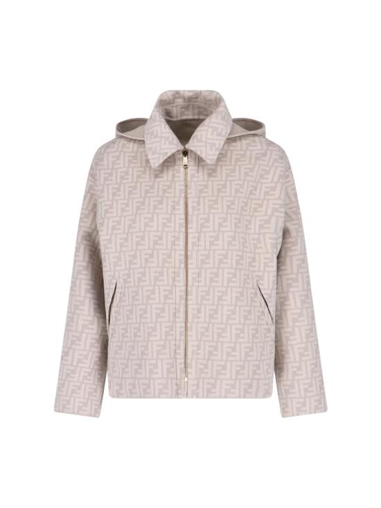 26SS 펜디 자켓 FJ7696 A5HD F1MYZ White - FENDI