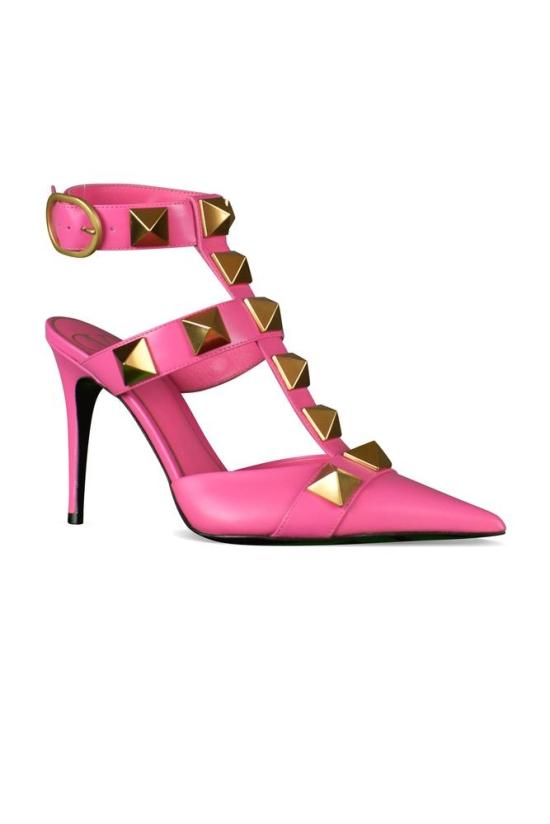  발렌티노 가라바니 힐/펌프스 로만 스터드 펌프 - VALENTINO GARAVANI
