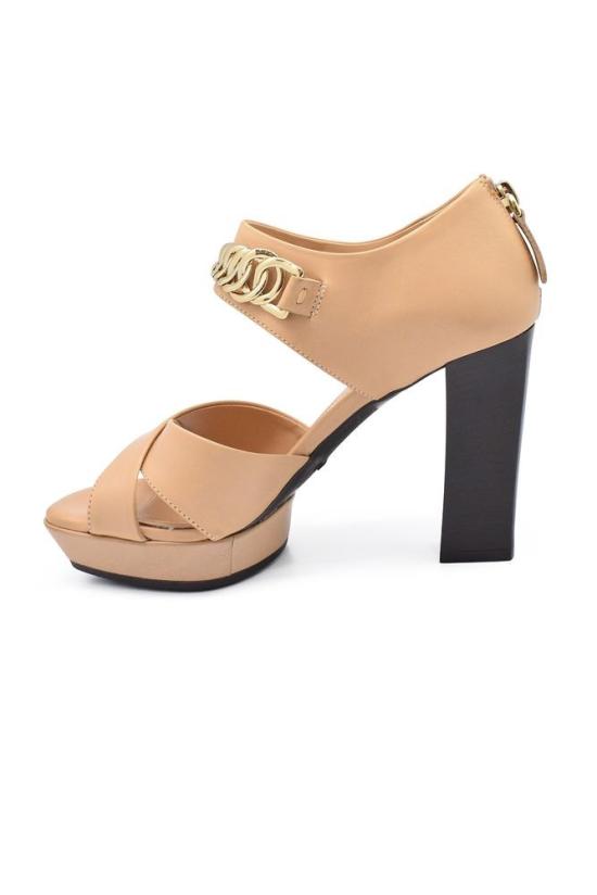  토즈 샌들 누드 가죽 - TODS