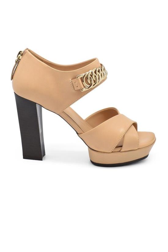  토즈 샌들 누드 가죽