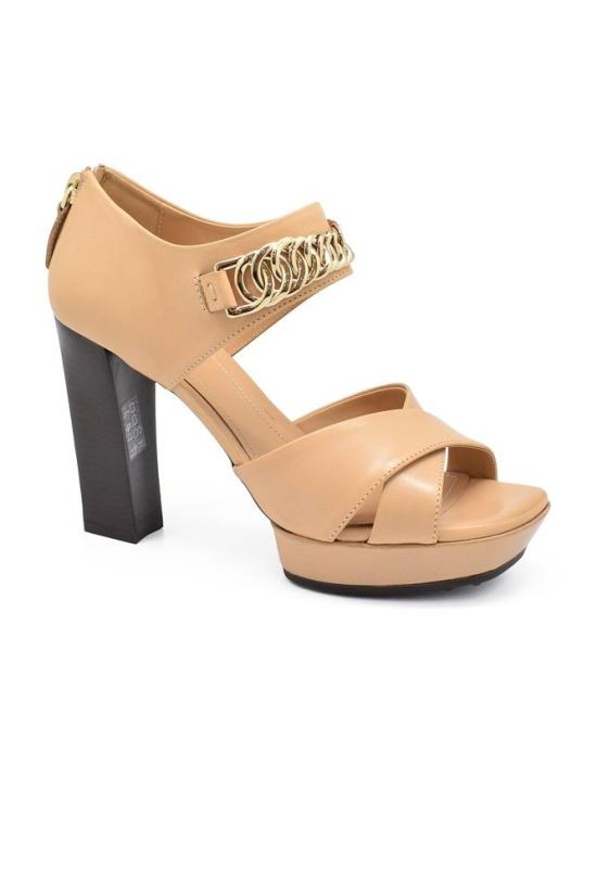  토즈 샌들 누드 가죽 - TODS