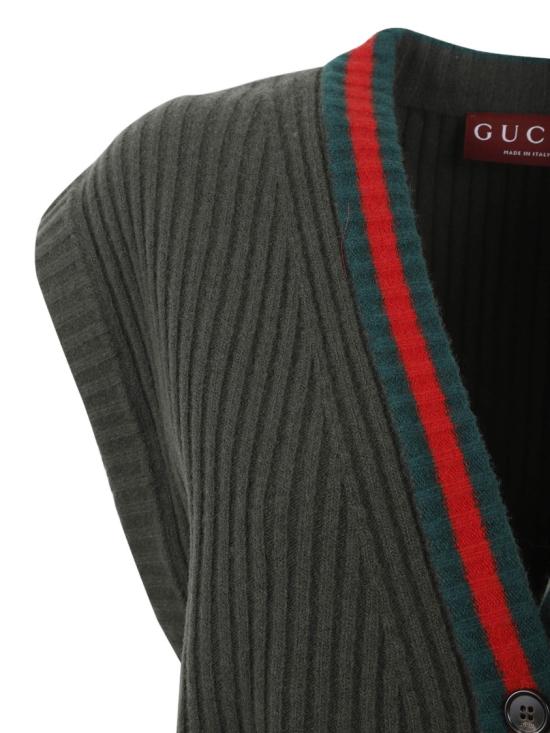 25FW 구찌 니트웨어 834023XKEX6 Green - GUCCI