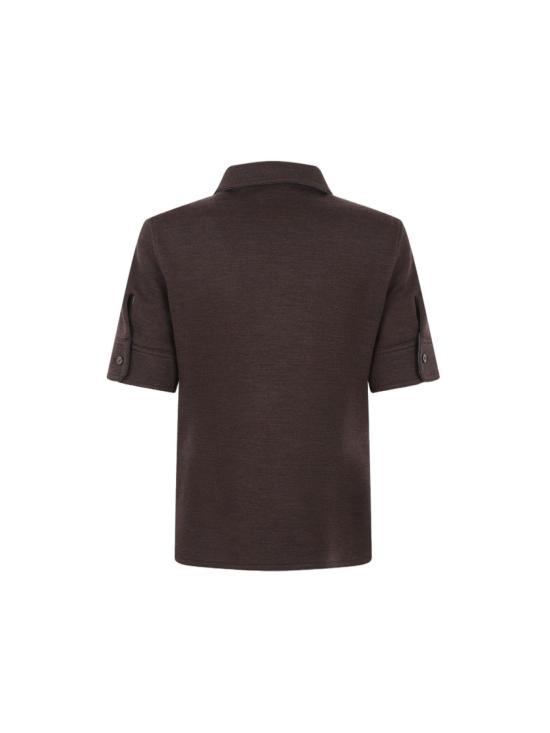 25FW 구찌 탑 836442Z7AXV Brown - GUCCI