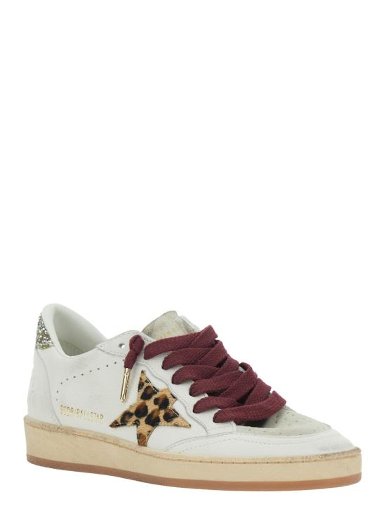26SS 골든구스 포니 레오파드 스타 볼스타 스니커즈 GWF00117F00806812832 White - GOLDEN GOOSE