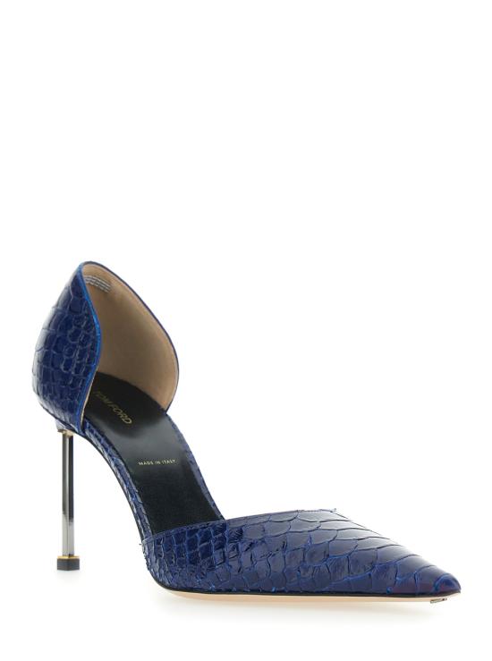 26SS 톰포드 힐/펌프스 W3835LCL516RUDI Blu - TOMFORD