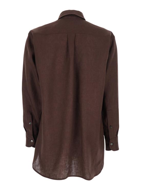 26SS 플레인 블라우스/셔츠 3125142122581 Brown - PLAIN