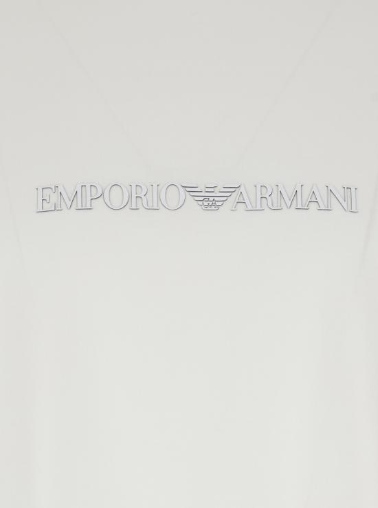26SS 엠포리오 아르마니 반팔 티셔츠 EM004583AF13669M0307 White - EMPORIO ARMANI