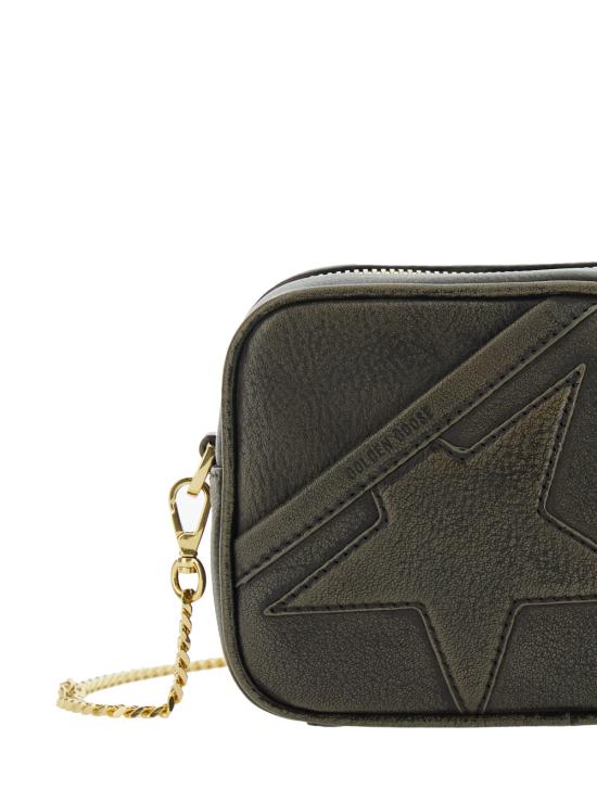 26SS 골든구스 미니 스타 크로스백 GWA00228A00075955357 Black - GOLDEN GOOSE