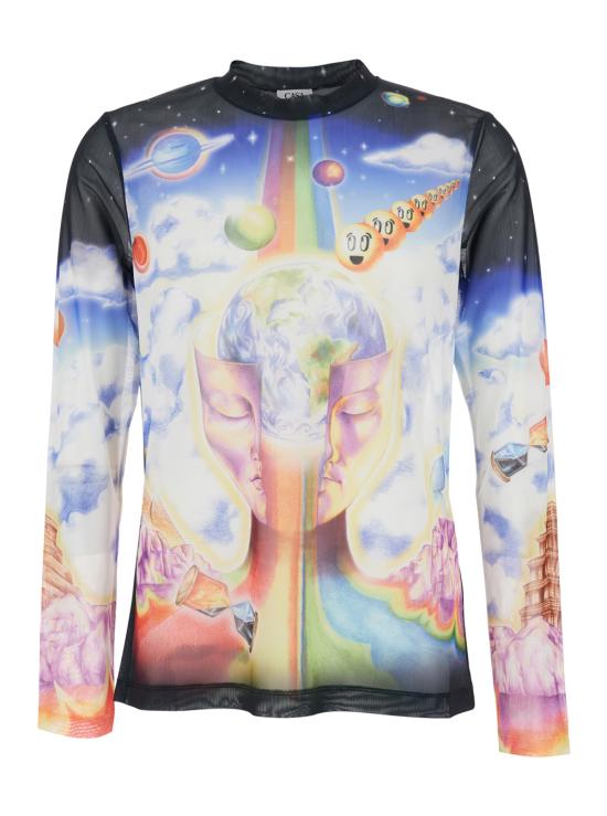 26SS 카사블랑카 자켓 MSP26TP07001MESH Multicolor