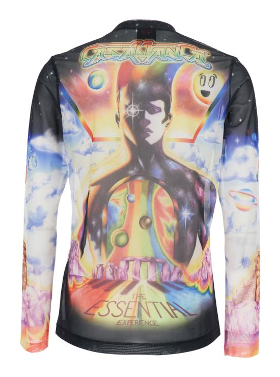 26SS 카사블랑카 자켓 MSP26TP07001MESH Multicolor - CASABLANCA