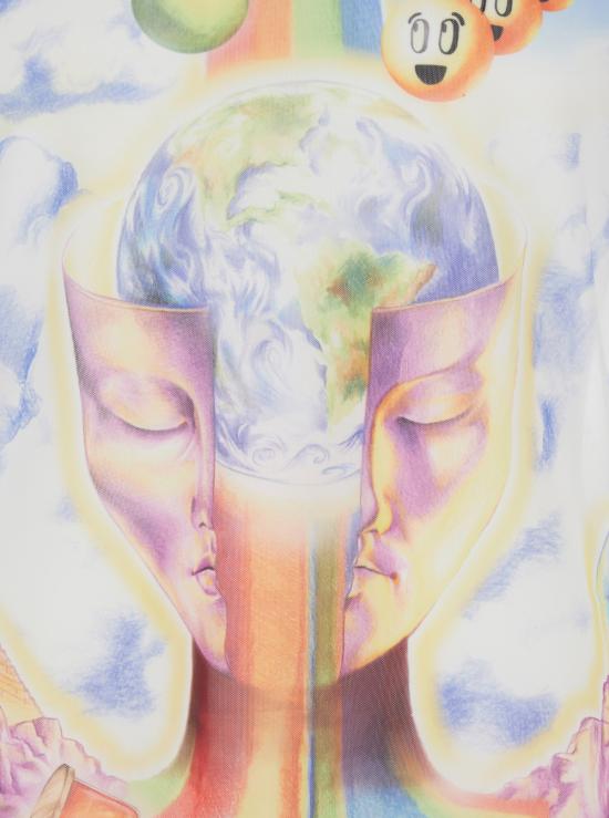 26SS 카사블랑카 자켓 MSP26TP07001MESH Multicolor - CASABLANCA