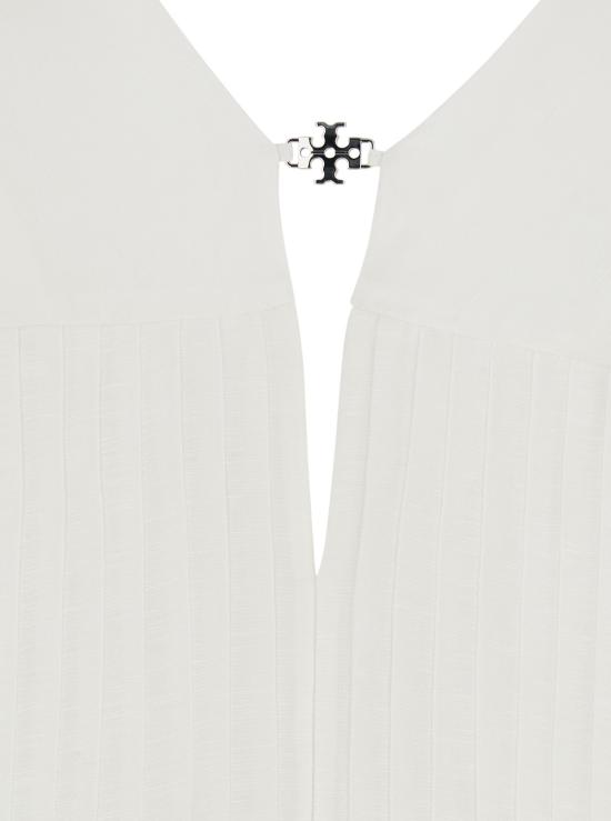 26SS 토리버치 롱 원피스 181157100 White - TORY BURCH