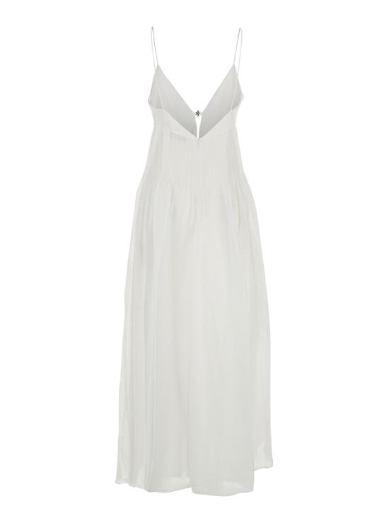 26SS 토리버치 롱 원피스 181157100 White - TORY BURCH