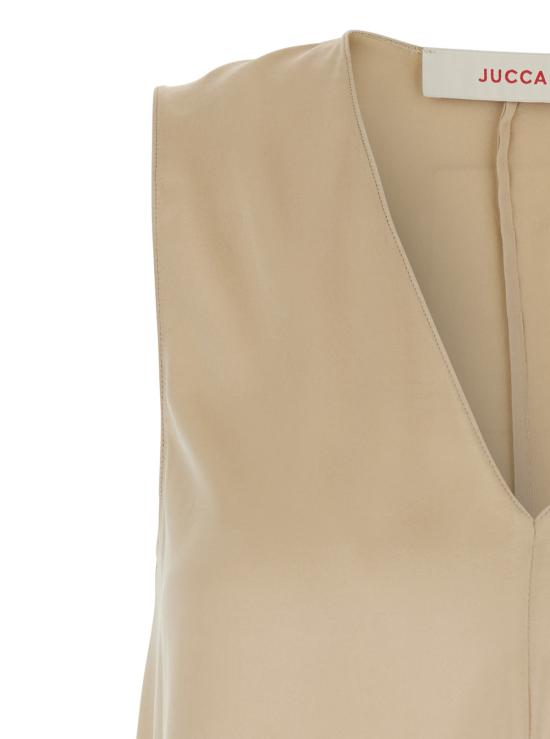 26SS 주카 탑 J4352016L03512 Beige - JUCCA