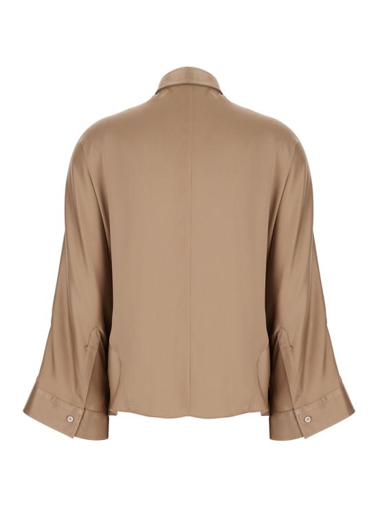 26SS 브루넬로 쿠치넬리 블라우스/셔츠 M0C59MQ606C9237 Beige - BRUNELLO CUCINELLI