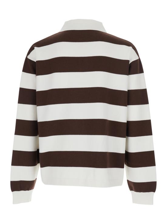 26SS 악셀 아리가토 긴팔 티셔츠 A3947003WHITEDARKBROWN Brown - AXEL ARIGATO