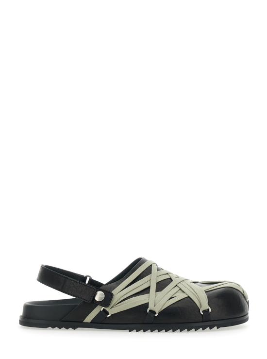 26SS 릭 오웬스 뮬/슬리퍼 RU01F2813LGYW109 Black