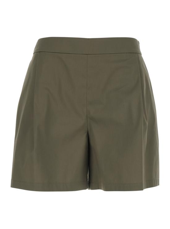 26SS 플레인 숏팬츠 45104007MILITARE Green