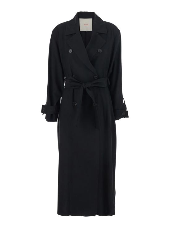 26SS 주카 트렌치 코트 J435606513003 Black