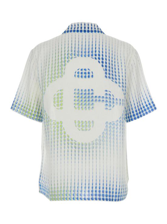 26SS 카사블랑카 셔츠 MSP26SH00305LINEN Multicolor - CASABLANCA