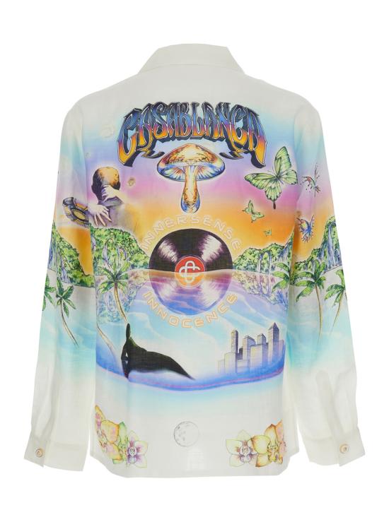 26SS 카사블랑카 셔츠 MSS26SH00605INNOCENCE Multicolor - CASABLANCA